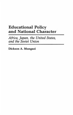 Educational Policy and National Character - Mungazi [Deceased], Dickson