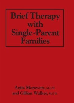 Brief Therapy With Single-Parent Families - Morawetz, Anita; Walker, Gillian