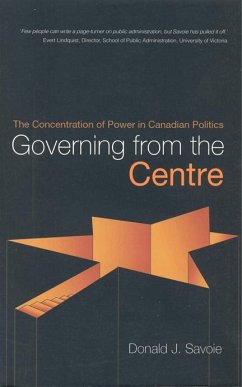 Governing from the Centre - Savoie, Donald