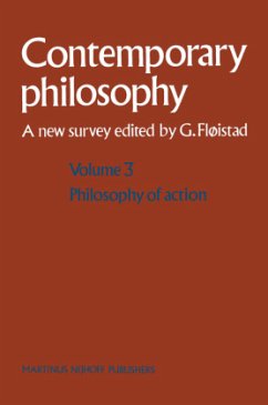 Volume 3: Philosophy of Action - Flüistad, Guttorm (Hrsg.)