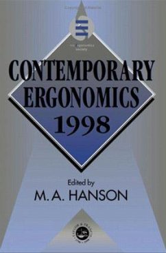 Contemporary Ergonomics 1998 - Hanson, Margaret (ed.)