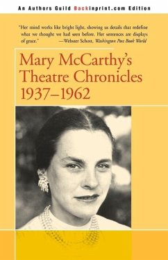 Mary McCarthy's Theatre Chronicles - Mccarthy, Mary