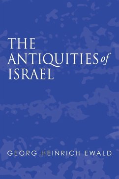 The Antiquities of Israel - Ewald, Georg Heinrich