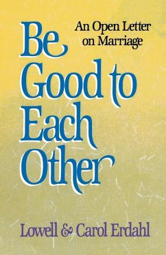 Cover Be Good to Each Other