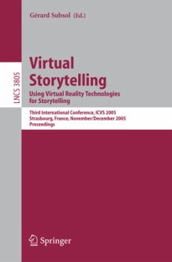 Virtual Storytelling. Using Virtual Reality Technologies for Storytelling - Subsol, Gérard (Volume ed.)