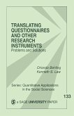 Translating Questionnaires and Other Research Instruments