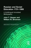 Russian and Soviet Education 1731-1989