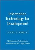 Information Technology for Development, Volume 12, Number 4