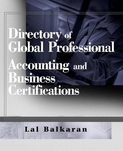 Directory of Global Professional Accounting and Business Certifications - Balkaran, Lal