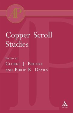 Copper Scroll Studies - Brooke, George J.; Davies, Philip R.