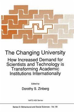 The Changing University - Zinberg, D.S (Hrsg.)