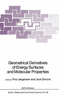 Geometrical Derivatives of Energy Surfaces and Molecular Properties - Jürgensen, Poul / Simons, Jack (Hgg.)