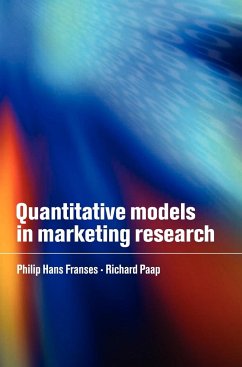 Quantitative Models in Marketing Research - Franses, Philip Hans; Paap, Richard