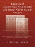 Directory of Congressional Voting Scores and Interest Group Ratings Set
