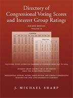 Directory of Congressional Voting Scores and Interest Group Ratings Set - Sharp, J Michael