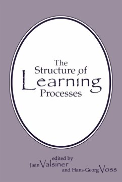 The Structure of Learning Processes - Valsiner, Jaan