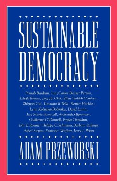 Sustainable Democracy - Przeworski, Adam