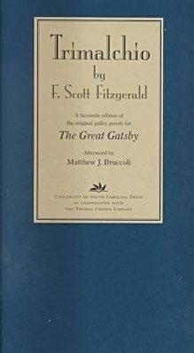 Trimalchio by F. Scott Fitzgerald - Fitzgerald, F Scott