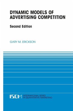 Dynamic Models of Advertising Competition - Erickson, Gary M.