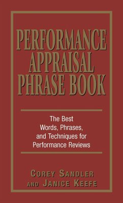 Performance Appraisal Phrase Book - Sandler, Corey; Keefe, Janice