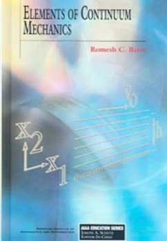 Elements of Continuum Mechanics - Batra, R C; R Batra, Vpisu