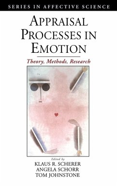Cover Appraisal Processes in Emotion