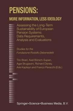 Pensions: More Information, Less Ideology - Boeri, Tito / Börsch-Supan, Axel / Brugiavini, Agar / Disney, Richard / Kapteyn, Arie / Peracchi, Franco (eds.)