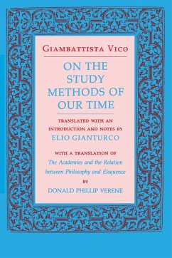 On the Study Methods of Our Time - Vico, Giambattista