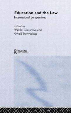 Education and the Law - Stowbridge, Gerald (ed.)
