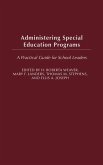 Administering Special Education Programs