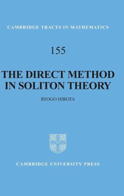 The Direct Method in Soliton Theory - Hirota, Ryogo