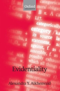 Evidentiality - Aikhenvald, Alexandra Y