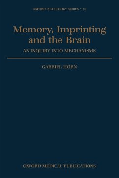 Memory, Imprinting and the Brain - Horn, Gabriel