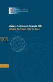 Dispute Settlement Reports 2003