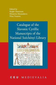 Catalogue of the Slavonic Cyrillic Manuscripts of the National Szechenyi Library