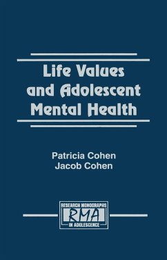 Life Values and Adolescent Mental Health - Cohen, Patricia; Cohen, Jacob