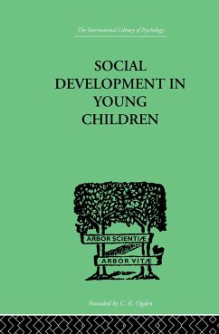 Social Development In Young Children - Isaacs, Susan