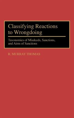 Classifying Reactions to Wrongdoing - Thomas, R. Murray