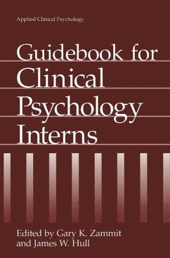 Guidebook for Clinical Psychology Interns - Zammit, Gary K. / Hull, James W. (eds.)