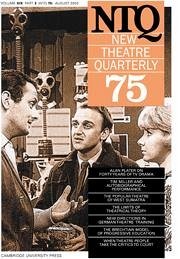 New Theatre Quarterly 75: Volume 19, Part 3 - Trussler, Simon / Barker, Clive (eds.)