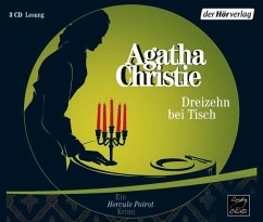 Dreizehn bei Tisch / Ein Fall für Hercule Poirot Bd.7 (3 Audio-CDs) - Christie, Agatha