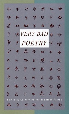 Very Bad Poetry - Petras, Kathryn; Petras, Ross