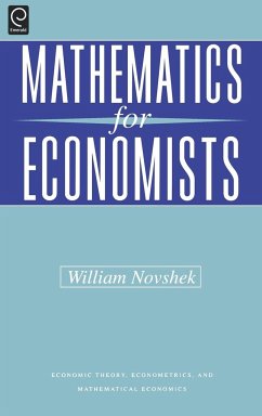 Mathematics for Economists - Novshek, William