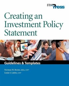 Creating an Investment Policy Statement - Boone, Norman M.; Lubitz, Linda S.
