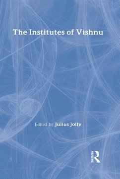 The Institutes of Vishnu - Jolly, Julius