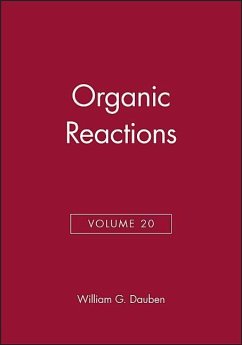 Organic Reactions, Volume 20