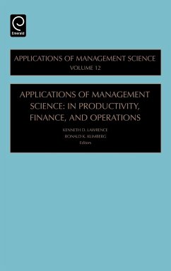 In Productivity, Finance, and Operations - Klimberg, Ronald / Lawrence, Kenneth D (eds.)