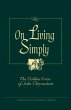 On Living Simply: The Golden Voice of... - Bild 1