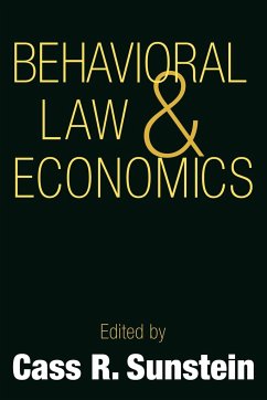 Behavioral Law and Economics - Sunstein, Cass R.