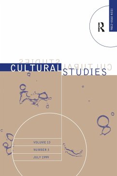 Cultural Studies V13 Issue 3 - None